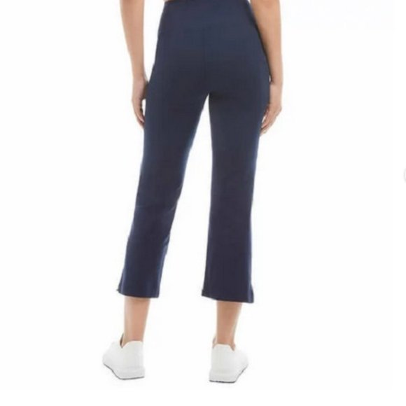 Jockey DARK NAVY Cropped Slit Flare Pants - Picture 2 of 3